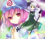  bad_id bad_pixiv_id bangs konayama_kata konpaku_youmu multiple_girls saigyouji_yuyuko touhou 