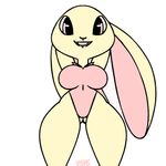  animated breasts lagomorph long_ears looking_at_viewer mammal open_mouth rabbit smile wide_hips xylas 