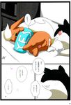  anal balls cum cum_in_ass cum_inside eeveelution flareon happy japanese_text male male/male nintendo oral orii penis pok&eacute;mon quilava rimming sex text translated uncensored video_games 