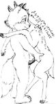  butt canine cervine cub david_siegl deer female feral fox male mammal masturbation penis rubbing young 