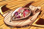  30minchallenge chrono_trigger crossover epoch equine female fluttershy_(mlp) friendship_is_magic horn horse lumineko mammal my_little_pony pegasus pinkie_pie_(mlp) pony time_travel twilight_sparkle_(mlp) winged_unicorn wings 