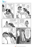  2015 anthro anthrofied clothing comic dialogue dragon english_text equine female friendship_is_magic horn male mammal monochrome my_little_pony pia-sama spike_(mlp) text twilight_sparkle_(mlp) unicorn 