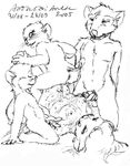  anus balls cub daughter david_siegl female incest male mammal messy monochrome mother mouse nude parent penis pussy rat rodent urine watersports young 