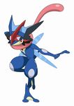  alternate_form greninja nintendo no_humans official_art pokemon pokemon_(anime) satoshi-greninja satoshi_greninja solo 