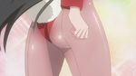  1girl animated animated_gif ass breasts bunnysuit cleavage kanokon large_breasts minamoto_chizuru walking 