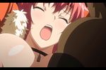  animated animated_gif bounce bouncing_breasts breasts clothed_sex fur kuroinu_~kedakaki_seijo_wa_hakudaku_ni_somaru~ large_breasts maia_(kuroinu) moaning nipples rape red_hair sex short_hair sweat 