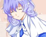  bad_id bad_pixiv_id blue_hair chobits closed_eyes hairband maid solo tenpura_(tenpura621) upper_body yuzuki 