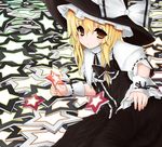  bad_id bad_pixiv_id blonde_hair eigetu hat kirisame_marisa ribbon solo star touhou witch witch_hat yellow_eyes 