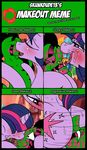 2015 anthro cunnilingus equine facesitting fan_character female feral french_kissing friendship_is_magic horn kiss_mark kissing lizard male mammal messy my_little_pony oral reptile scalie sex skunkdude13 twilight_sparkle_(mlp) unicorn vaginal 