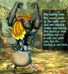  diaper diaper_disposal feces full_diaper messy_diaper midna nintendo pooping post_vore scat the_legend_of_zelda twilight_princess video_games vore 