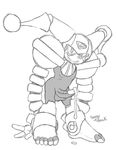  clown_man clownman cum machine male mega_man_(series) not_furry penis robot robot_master sony-shock 