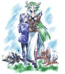  angel_wings animalization artist_name bangs blue_eyes blue_hair blush boots breasts cleavage closed_eyes dark_pit dog fire_emblem fire_emblem:_kakusei green_hair kid_icarus kid_icarus_uprising long_hair lucina mahoxyshoujo medium_breasts multiple_girls open_mouth palutena pit_(kid_icarus) sidelocks sketch super_smash_bros. sweater very_long_hair wings 