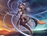  clothing effect female fur holding legwear magic_user smile unknown_artist witch 