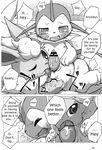  chabo comic eeveelution english_text flareon love_blue male male/male nintendo pok&eacute;mon text vaporeon video_games 