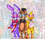  adventure_bonnie_(fnaf) adventure_chica_(fnaf) adventure_foxy_(fnaf) adventure_freddy_(fnaf) adventure_mangle_(fnaf) adventure_toy_bonnie_(fnaf) animatronic avian bear bird canine chicken female five_nights_at_freddy&#039;s five_nights_at_freddy&#039;s_world fox lagomorph machine male mammal rabbit robot toy-bonnie video_games 