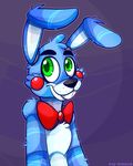  animatronic five_nights_at_freddy&#039;s five_nights_at_freddy&#039;s_2 green_eyes lagomorph machine male mammal rabbit robot toy-bonnie toy_bonnie_(fnaf) video_games 