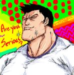  awesome chin gar manly serious_sam serious_sam_(character) serious_sam_stone sparkle sparkles 