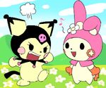 animal_ears bunny_ears koromi lowres my_melody nintendo pichu plusle pokemon sanrio 
