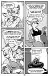  a&amp;h_club adrian_gray ali_gray bottomless breasts canine clothed clothing comic female half-dressed hildegard kangaroo mammal marsupial rick_griffin shirt tank_top wolf 