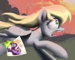  2015 crying derpy_hooves_(mlp) dinky_hooves_(mlp) english_text equine female feral friendship_is_magic horn mammal moonlitbrush_(artist) my_little_pony pegasus photo tears text unicorn wings 