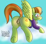  2015 anus areola butt dogg equine erect_nipples female feral friendship_is_magic mammal mature_female my_little_pony nipples pegasus pussy solo stormy_flare_(mlp) teats wings 