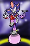  &lt;3 ball bell chaoscroc clothing clown diamond female gender_transformation glass hypnosis mind_control plate shadow_the_hedgehog skirt smile solo sonic_(series) spandex transformation 