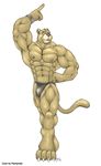  anthro braford cougar feline male mammal muscular solo 