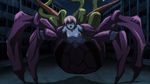  angry arachne bestiality black_sclera blue_skin breasts corruption female forced insect_girl lilith-soft monster_girl nipples pink_hair pointy_ears rape saya_(taimanin_asagi) screencap short_hair spider spider_girl taimanin_asagi tentacle yellow_eyes 