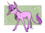  amethyst_star_(mlp) cloven_hooves cutie_mark equine famosity female feral friendship_is_magic fur hair hooves horn mammal multicolored_hair my_little_pony pink_fur purple_eyes purple_hair simple_background smile solo two_tone_hair unicorn 