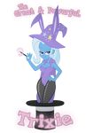  2015 bunny_costume clothing female fingers friendship_is_magic hair hat human humanized lagomorph looking_at_viewer magic mammal my_little_pony purple_eyes trixie_(mlp) wand white_hair wicked-at-heart wizard_hat 