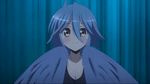  1girl animated animated_gif blue_hair harpy monster_girl monster_musume_no_iru_nichijou papi_(monster_musume) smile solo wings yawning yellow_eyes 
