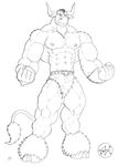  anthro bovine braford cattle demon male mammal marax minotaur muscular 