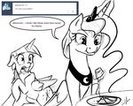  2015 eating english_text equine female feral food friendship_is_magic horn mammal my_little_pony princess_luna_(mlp) silfoe text twilight_sparkle_(mlp) winged_unicorn wings 