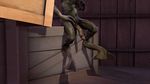  2015 3d absurd_res alien balls cgi digital_media_(artwork) faceless_male half_life_2 hand_on_leg hi_res male nude penis sitting solo source_filmmaker video_games vortigaunt zombie1234 