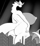  2015 anthro areola big_breasts big_butt breasts butt english_text erect_nipples female giant huge_breasts huge_butt hyper hyper_breasts kaijumi legendary_pok&eacute;mon lugia nintendo nipples nude pok&eacute;mon text video_games wyntersun 