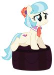  2015 absurd_res alpha_channel coco_pommel_(mlp) cute earth_pony equine female feral friendship_is_magic hi_res horse mammal masemj my_little_pony pony solo 