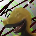  2015 grey_skin kodus lizard reptile scalie smile teeth yellow_skin 