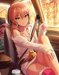  artist_request box car car_interior cup disposable_cup earrings eyelashes fake_nails gift gift_box ground_vehicle highres idolmaster idolmaster_cinderella_girls jewelry jougasaki_mika legs looking_at_viewer merry_christmas motor_vehicle nail_polish necklace official_art pink_hair resized ring seatbelt single_thighhigh smile solo thighhighs tsurime upscaled waifu2x window_writing yellow_eyes 