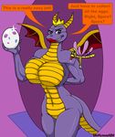  arthropod big_breasts breasts crossgender dragon dragonfly female horn insect lipstick male scale sparx spyro spyro_the_dragon thehyenassbe video_games wings 