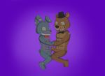  balls bear five_nights_at_freddy&#039;s five_nights_at_freddy&#039;s_4 freddy_fazfuck lagomorph mammal nightmare_bonnie_(fnaf) nightmare_freddy_(fnaf) penis rabbit vein veiny_penis video_games 