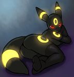  2015 ajna anthro butt eeveelution female nintendo nude pok&eacute;mon red_eyes solo umbreon video_games 