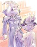  asriel_dreemurr bottle breasts caprine collar erection female goat hat lagomorph male male/female mammal monster nipples nude oral rabbit rabbit_shopkeeper_(undertale) sex sitting traditional_media_(artwork) undertale watercolor_(artwork) 