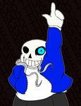  animated english_text looking_at_viewer male not_furry sans_(undertale) solo text undertale 