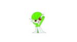  ambiguous_gender animated clothing cute dancing dress gardevoir green_hair hair looking_at_viewer mrploxy nintendo open_mouth pok&eacute;mon red_eyes simple_background solo tongue video_games white_background 