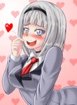  1girl anna_nishikinomiya breasts heart heart-shaped_pupils large_breasts large_breats shimoneta_to_iu_gainen_ga_sonzai_shinai_taikutsu_na_sekai shimoseka symbol-shaped_pupils 