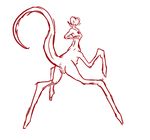  alien alorix centaur equine eyeless human invalid_tag mammal onyxia pussy raised_tail taur thick_tail vigina 