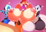  &lt;3 2015 anahi anthro areola bear big_breasts blue_hair breastfeeding breasts chubby cunnilingus erect_nipples feline female female/female group hair huge_breasts hyper hyper_breasts ling_fei mammal minina nipples oral orange_hair panda purple_hair red_hair sex shari_(tiger1001) tiger tiger1001 vaginal vixynyan white_hair white_tiger 