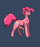  alorix bubble_berry crossgender equine feral friendship_is_magic horse male mammal my_little_pony penis pinkie_pie_(mlp) precum simple_background solo 