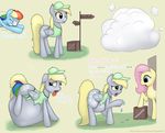  anal anal_insertion anal_penetration anal_vore augustbebel derpy_hooves_(mlp) equine female fluttershy_(mlp) friendship_is_magic horse insertion mammal my_little_pony pegasus penetration pony rainbow_dash_(mlp) vore wings 