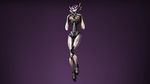  breasts female looking_at_viewer machine mechari purple_eyes robot solo wattchewant wide_hips wildstar 